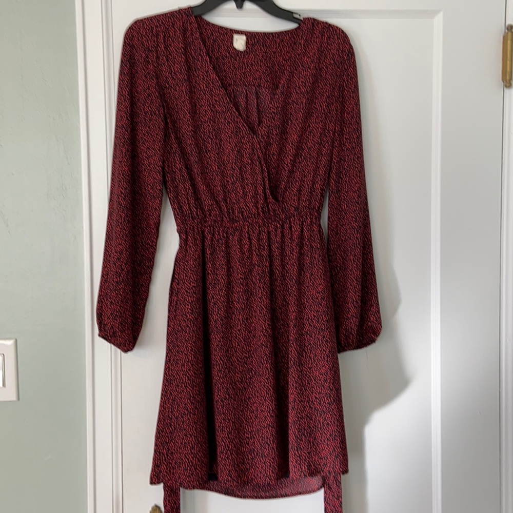 Gap faux-wrap dress